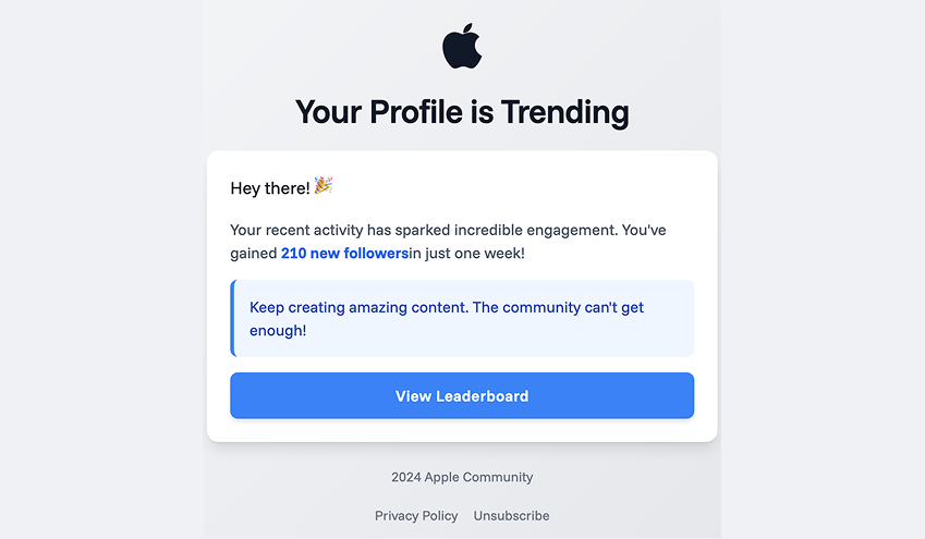 Email Template Component