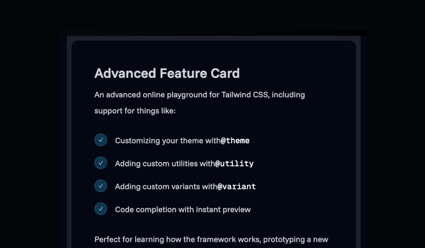 Feature Card Component