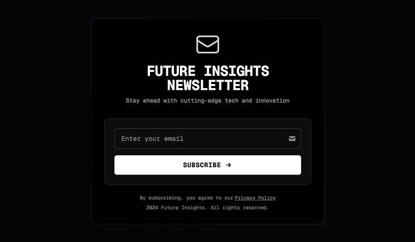 Subscribe Template Component