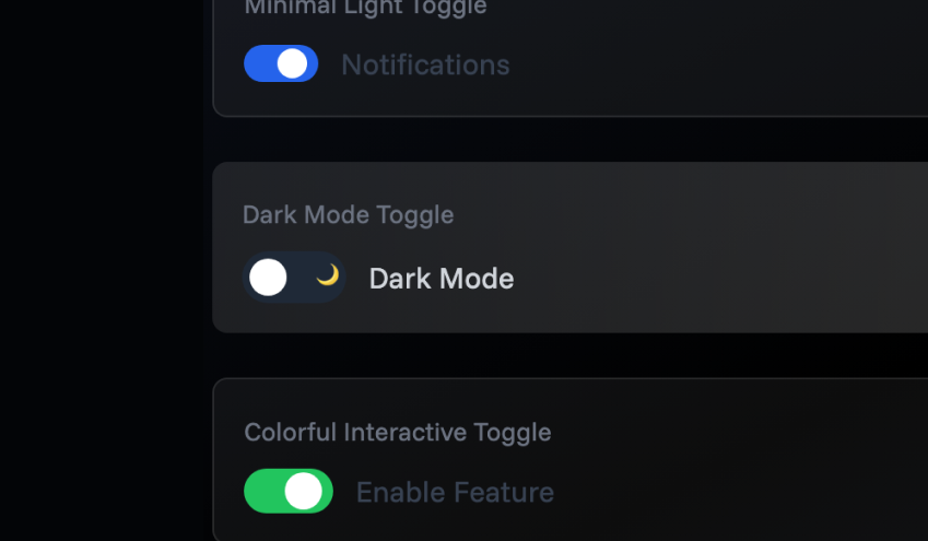 Toggles Component
